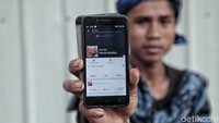 Arman memamerkan salah satu media sosial pribadinya.