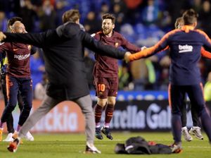 Barcelona Rayakan Gelar Ketujuh dalam Satu Dekade dengan Tagar #7heChamp10ns