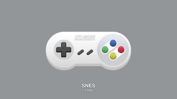 Nah, ini dia kontroler yang familiar di kalangan gamer lawas di Indonesia. Super Nintendo Entertainment System (SNES) sangat populer dahulu kala. Foto: Istimewa
