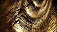 Krubera terdiri dari beberapa gua yang menjadi satu. Di kedalaman 1.300 meter, gua akan memiliki lebih banyak cabang (ferzand1/Instagram)