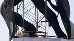 Konservasi Patung Pemuda Senayan