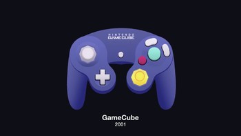 Di tahun yang sama dengan Xbox, Nintendo punya Gamecube. Kontrolernya unik dengan tombol yang tak lazim. Nintendo memang dikenal selalu punya inovasi. Foto: Istimewa