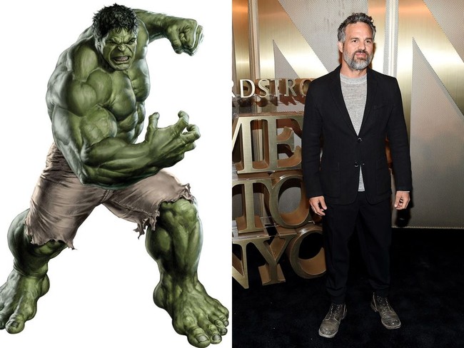 Saat tidak menjadi sang raksasa hijau, Bruce Banner alias Hulk tampil kasual dengan kemeja dan jeans. Begitu pula sang pemerannya, Mark Ruffalo di kehidupan nyata. (Foto: Getty Images)