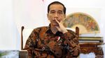 Jokowi Sambut Dubes Korsel dan Korut di Istana Merdeka
