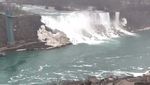 Indahnya Niagara dari Balkon Kamar Honeymoon Syahnaz dan Jeje
