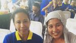 Mengintip Gaya  Menteri BUMN, Rini Soemarno Menikmati Makanan Nusantara