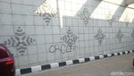 Jangan Ditiru! Penampakan Underpass Matraman yang Dicorat-coret