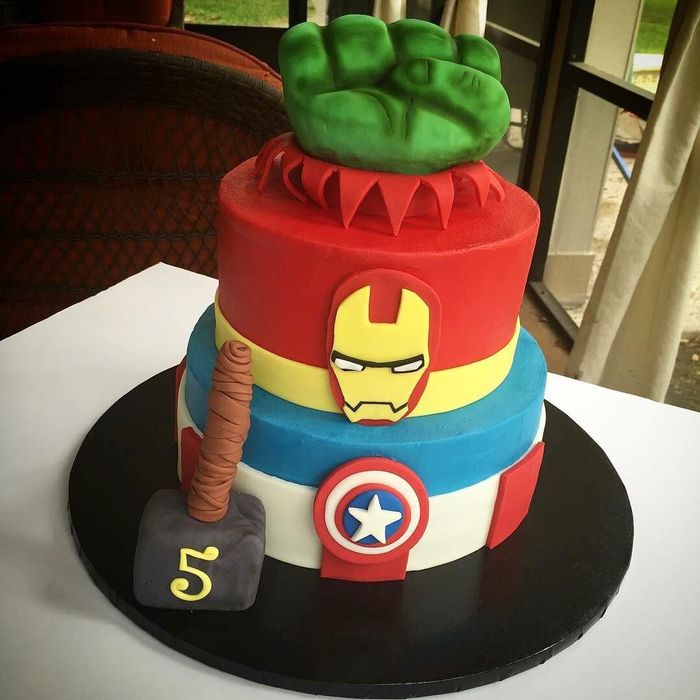 'Demam' Avengers, Begini 10 Kue Lucu Bertema Superhero Marvel Foto 4