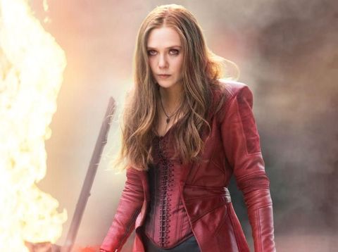 Wanda aka scarlet witch di film avengers: Infinity War