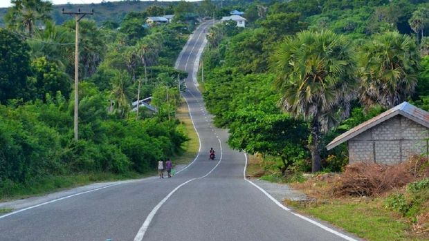 Jalan di 9 Pulau Tedepan RI Ini Kini Makin Mulus