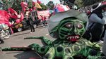 Atribut Unik May Day Jakarta