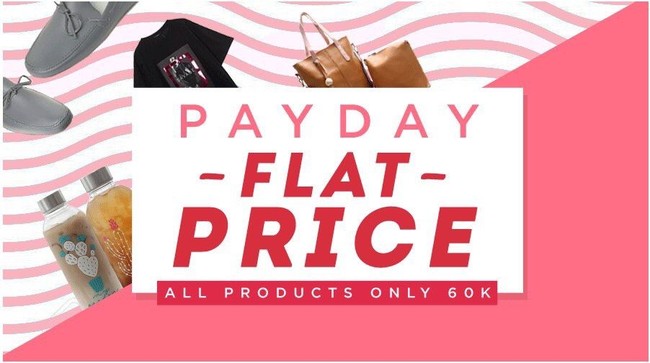 Butuh sepatu baru? Anda bisa mengunjungi situs belanja Yes24 yang juga sedang menggelar diskon di hari buruh sekaligus hari gajian. Sejumlah baju, sepatu, tas, hingga botol minum bisa dimiliki dengan Rp 60 ribu saja. Serbu sekarang sebelum kehabisan! Foto: Dok. Yes24