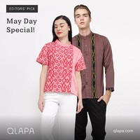 Situs belanja Qlapa juga patut Anda lirik jika ingin mencari busana diskon. Dengan kode promo MAYDAY18, Anda bisa mendapatikan diskon 15% untuk pembelian minimal Rp 500 ribu. Sedangkan untuk transaksi minimal Rp 350 ribu, Anda dapat menggunakan kode MAYDAY18B untuk potongan 10%. Jangan sampai ketinggalan!Foto: Dok. Qlapa.