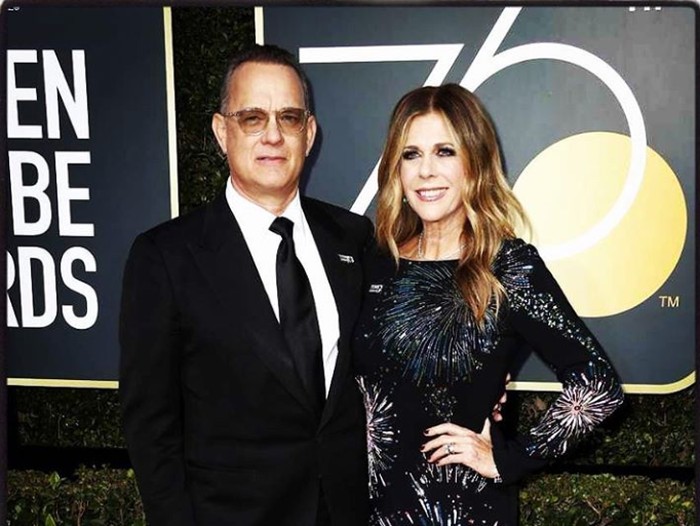 Tom Hanks dan Rita Wilson