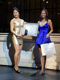 Dana saat memenangkan #GOALS Award di Empirica, Jakarta Pusat, Senin (30/4/2018)