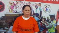 Jumiyanti ditetapkan sebagai tersangka karena diduga menculik bayi Aditya pada Jumat 27 April 2018. Bayi itu diamankan polisi pada Senin 30 April 2018. Fotografer: Zunita Amalia Putri/detikcom