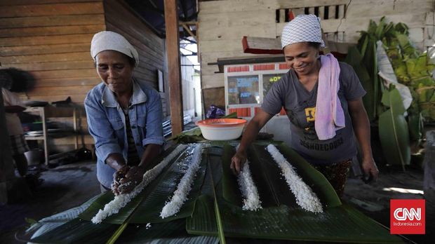 Dansa dan Makan, Keseruan dalam Peresmian Rumah Adat Jailolo