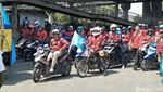 Bermotor, Ribuan Karyawan Honda Ramaikan Hari Buruh