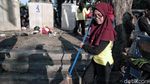 Bersihkan Sampah Usai May Day 2018