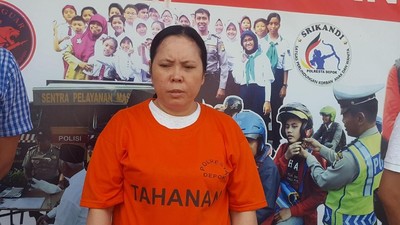 Ini Tampang Jumiyanti Tersangka Penculikan Bayi di Depok