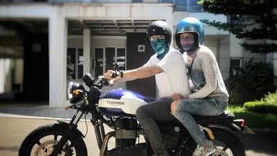 Kemesraan Calon Manten Dimas Anggara dan Nadine Chandrawinata