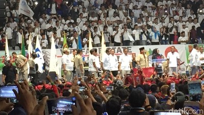 Potret KSPI Deklarasi Dukung Prabowo Jadi Capres di May Day