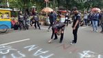 Foto: Jejak Aksi Vandalisme saat Peringatan May Day di Bandung