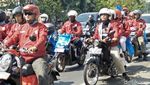 Bermotor, Ribuan Karyawan Honda Ramaikan Hari Buruh