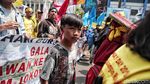 Anak-anak Ikuti May Day