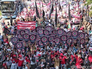 May Day di Depan Istana Besok, Ini Rekayasa Lalu Lintasnya