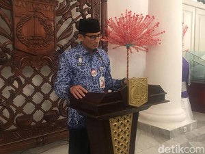 Sandi Minta PAM Jaya Laporkan Investigasi Tewasnya Pak Tarno Besok