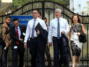 Jajaran JPMorgan Temui Jokowi di Istana Merdeka