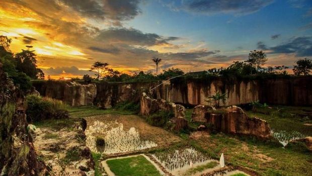 Tebing Koja saat sunrise