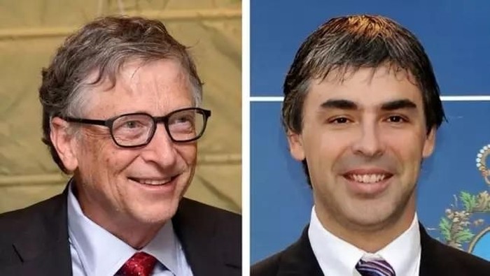 Bill Gates dan Larry Page. Foto: Indiatimes Bill Gates dan Larry Page. Foto: Indiatimes