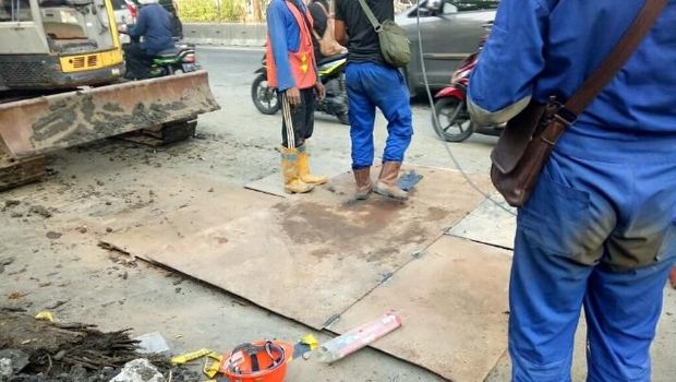 Galian tanah sudah ditutup
