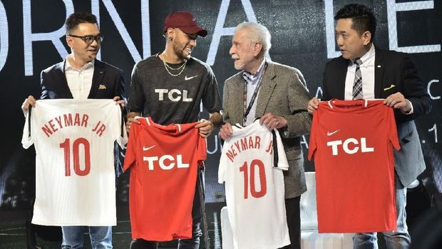 Bidik Penggemar Olahraga, TCL Rangkul Neymar