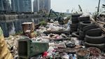 Potret Pemukiman Kumuh di Pinggir Waduk Pluit