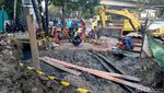 Foto: Lubang Gorong-gorong Maut di Pluit Ditutup Pelat Baja