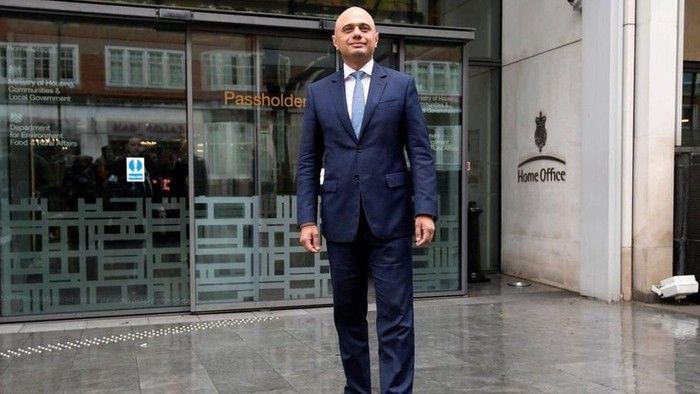 Sajid Javid, menteri dalam negeri Inggris pertama dari keluarga Muslim