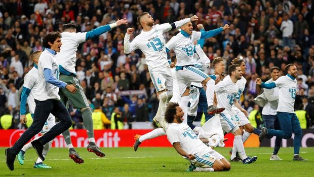 Real Madrid berambisi meraih gelar Liga Champions ketiga secara beruntun.