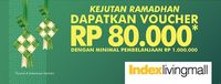 Belanja di Index Living Mall Gratis Voucher Rp 80.000