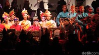 Musik tradisional dari Bali juga turut dimainkan dalam Gema Nusantara.