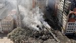 Gedung 26 Lantai di Brazil Terbakar dan Ambruk