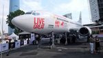 Mengintip Interior dan Menu Makanan di Resto Dalam Boeing 737