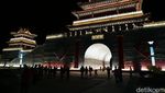 Penampakan Tembok Besar China Saat Malam, Cantik Juga!