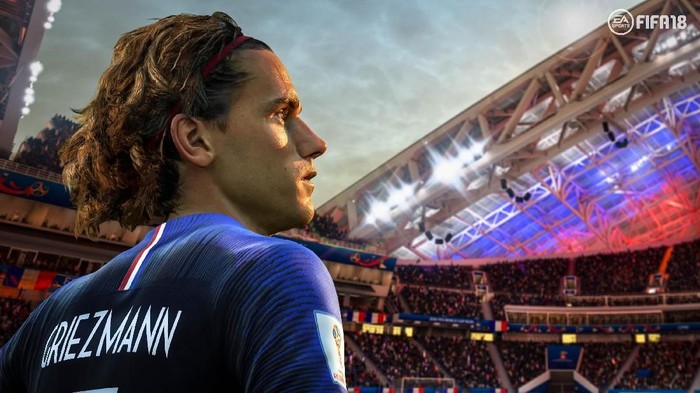 Antoine Griezmann berseragam Prancis. Foto: easports.com/fifa Antoine Griezmann berseragam Prancis. Foto: easports.com/fifa