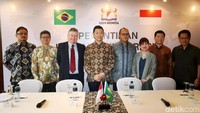 Pelantikan Kadin Komite Brasil dilakukan di Jakarta, Rabu (2/5/2018).