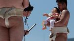 Foto: Festival Bayi Menangis di Jepang