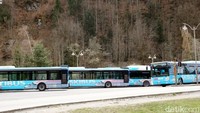 Armadanya juga banyak. Bus ini akan datang setiap 20 menit sekali (Wahyu/detikTravel)