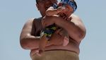 Foto: Festival Bayi Menangis di Jepang